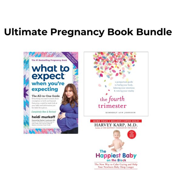 Ultimate Pregnancy Book Bundle 3 Bestsellers for New and Expecting Moms! - Picture 1 of 7